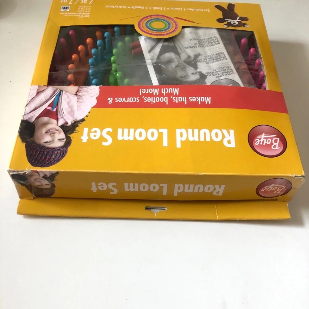 Boye Round Loom knitting set- complete 7 piece set